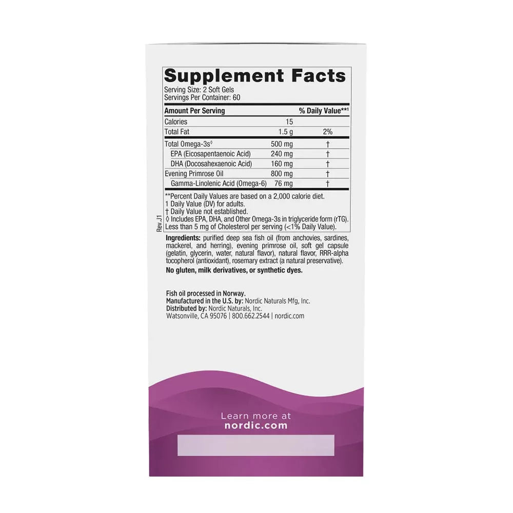 Nordic Naturals Omega Woman (120 Softgels, Lemon)