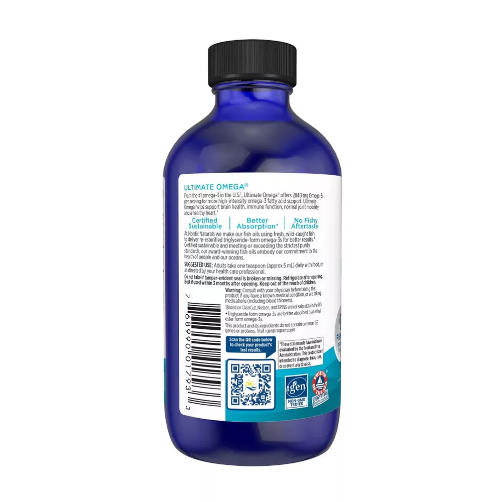 Nordic Naturals Ultimate Omega (4 fl. oz., Lemon)