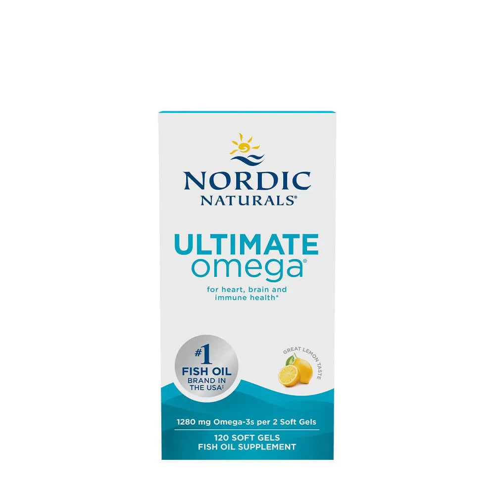 Nordic Naturals Ultimate Omega (120 Softgels, Lemon)