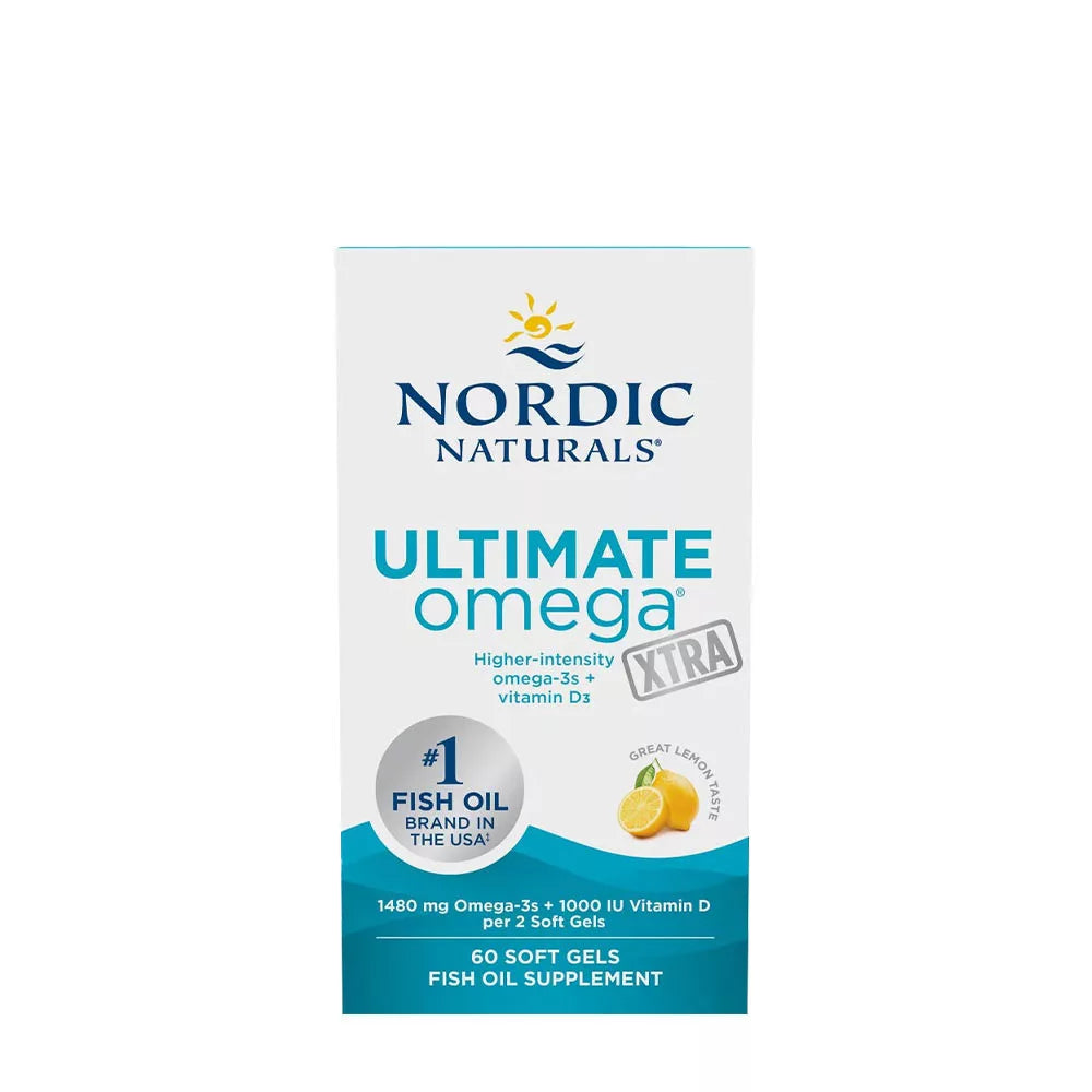 Nordic Naturals Ultimate Omega Xtra (60 Softgels, Lemon)