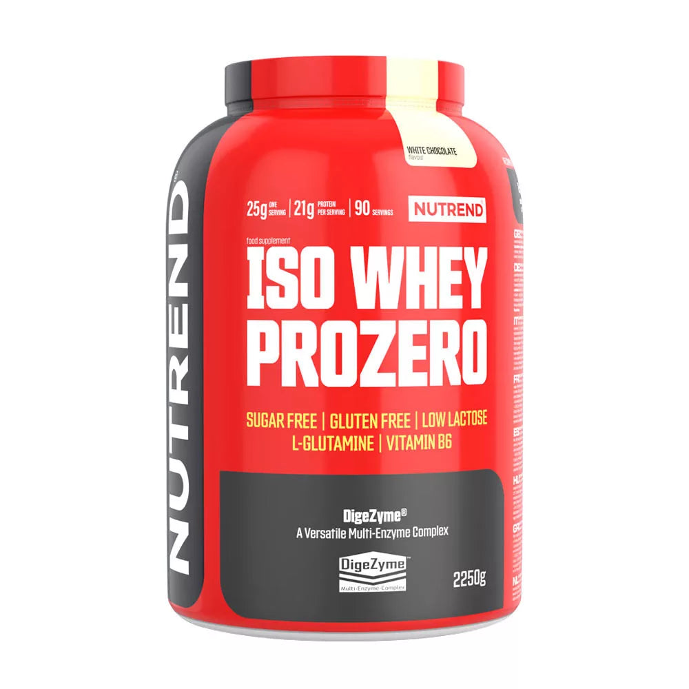 Nutrend Iso Whey Prozero (2250 g, White Chocolate)