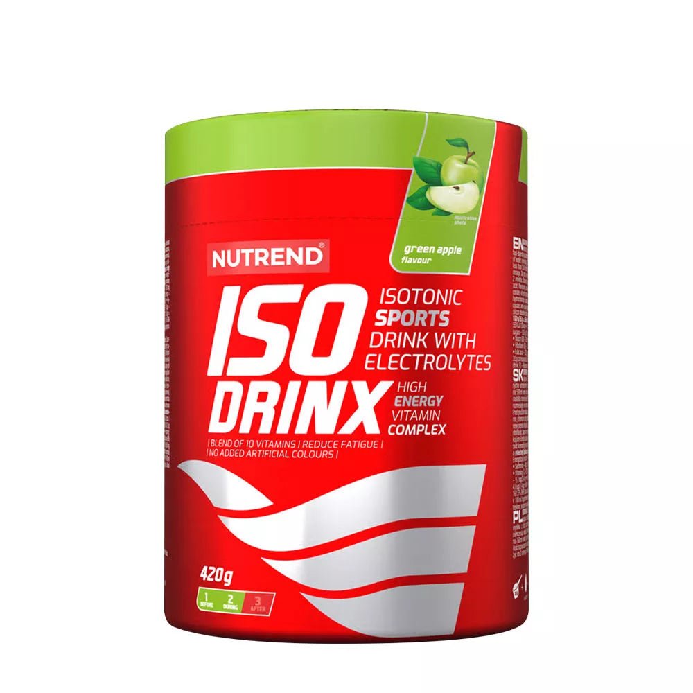 Nutrend IsoDrinx - Isotonic Sport Drink (420 g, Green Apple)