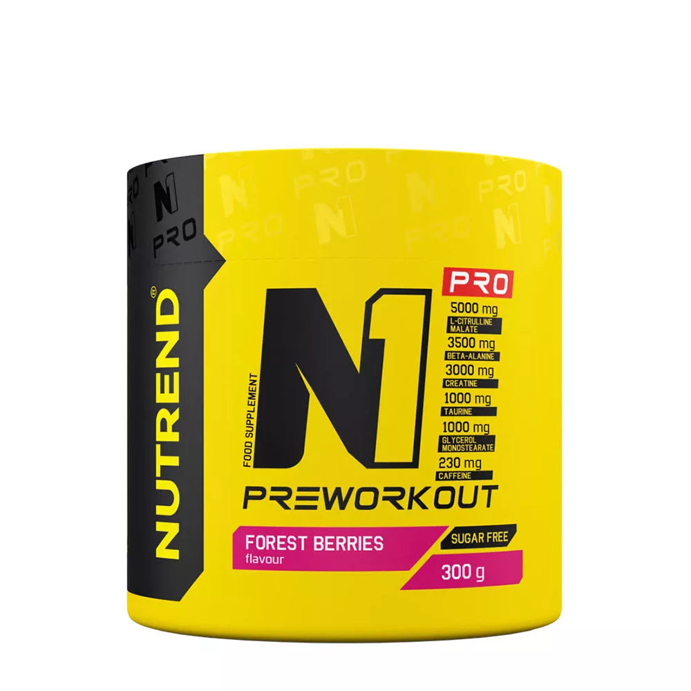 Nutrend N1 Pro Preworkout (300 g, Forest Berry)