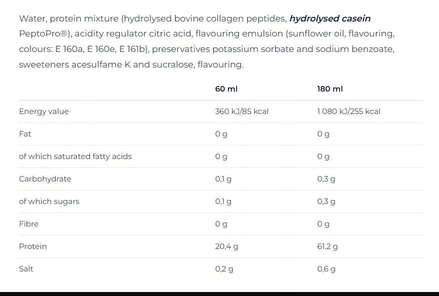Nutrend Protein Shot (60 ml, Orange)