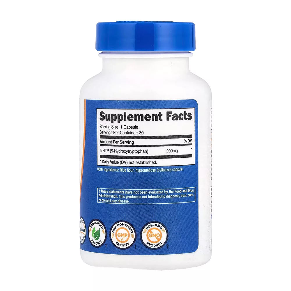 Nutricost 5-HTP 200 mg (30 Capsules)