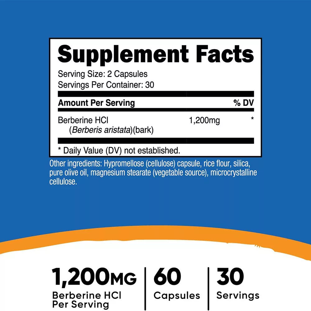 Nutricost Berberine (60 Capsules)
