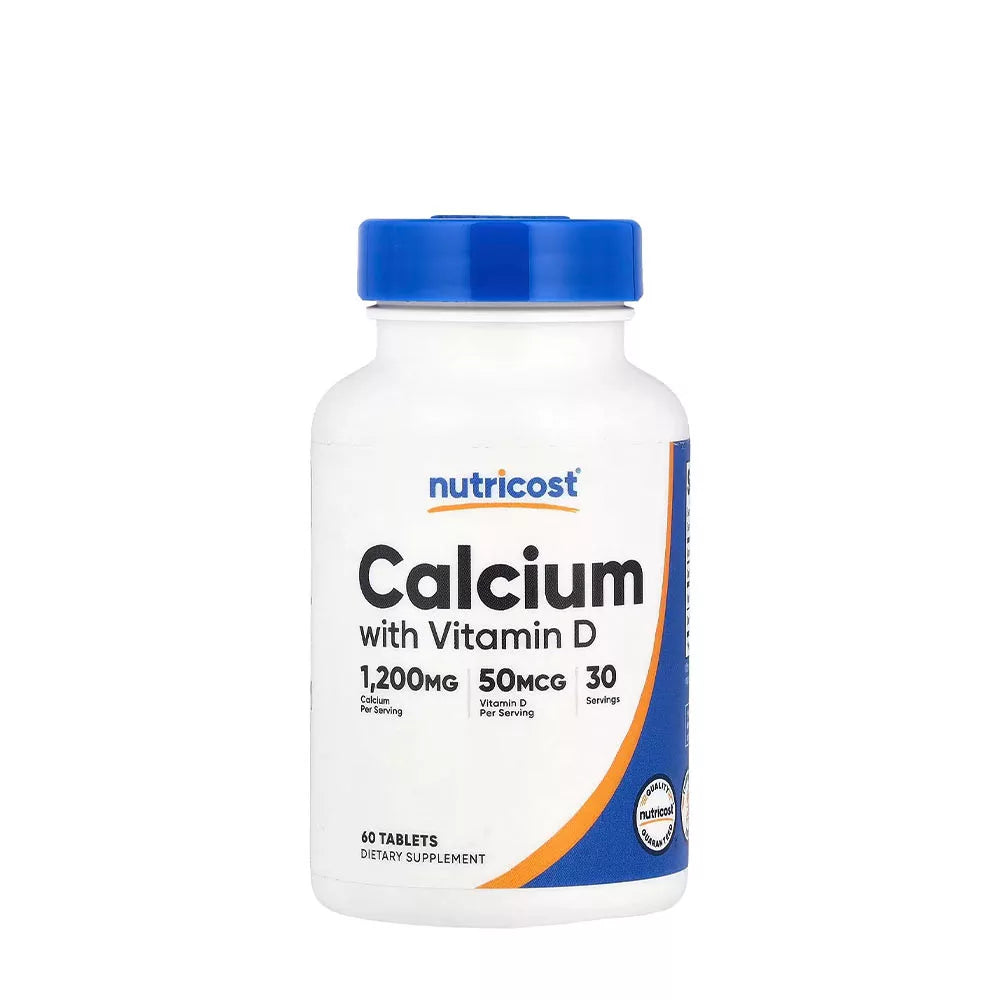 Nutricost Calcium (with Vitamin D3) (60 Tablets)