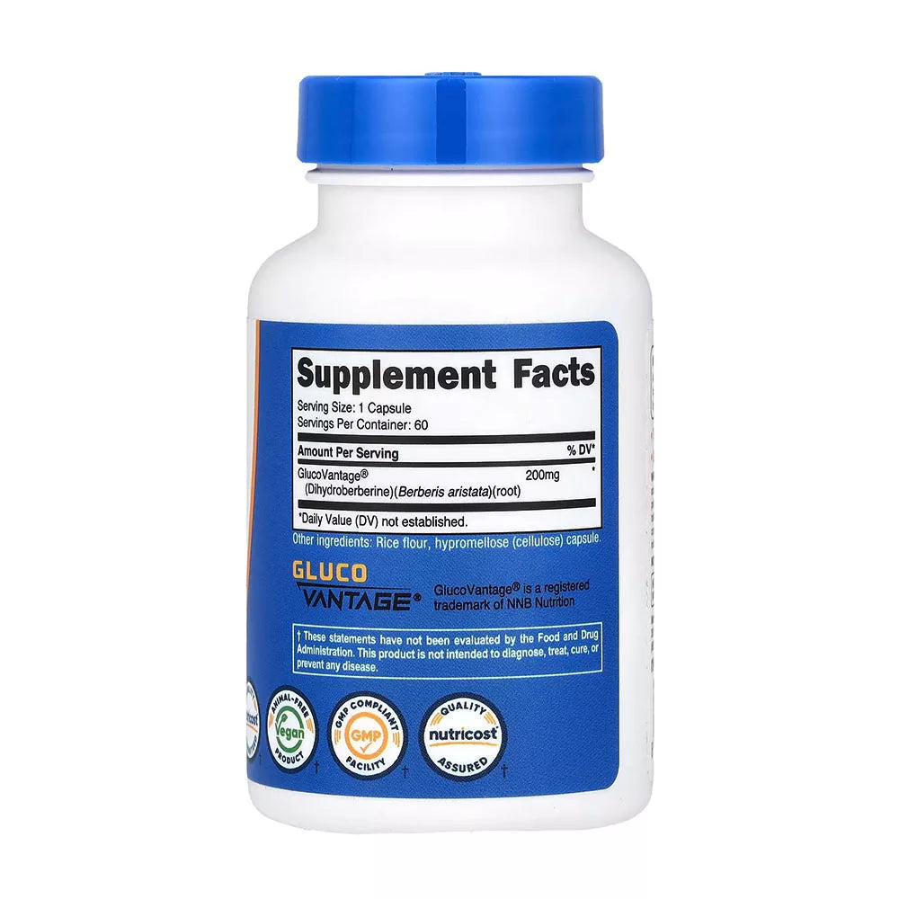 Nutricost Dihydroberberine 200 mg (60 Capsules)