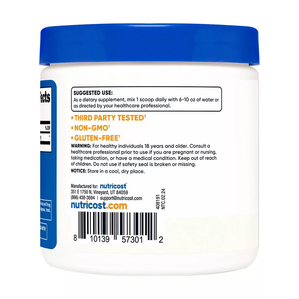 Nutricost DMAE Bitartrate (100 g, Unflavored)