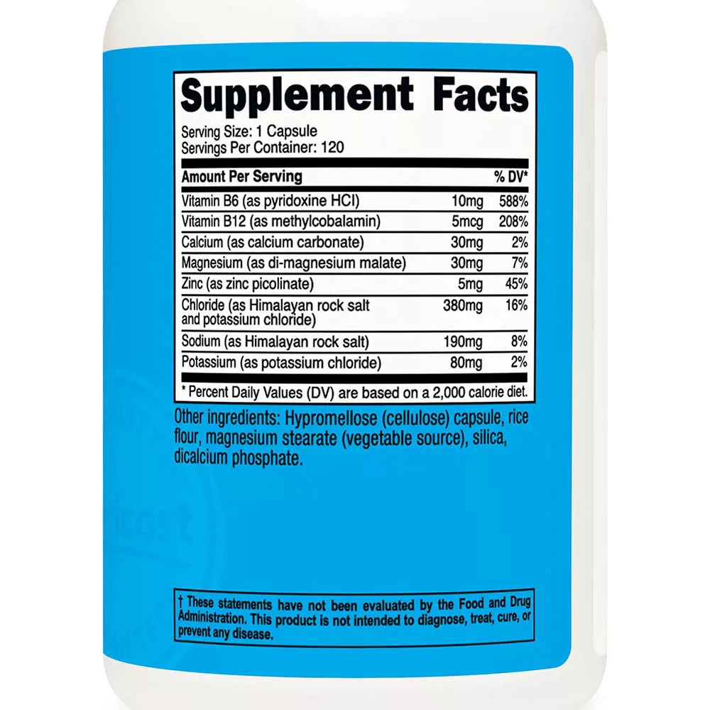 Nutricost Electrolyte Complex 900 mg (120 Capsules)