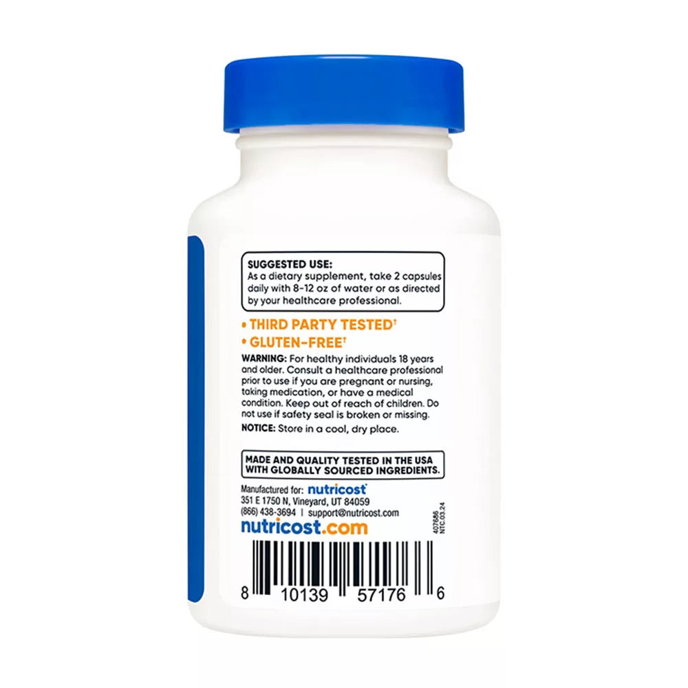 Nutricost Kava Kava Capsules 200 mg (60 Capsules)