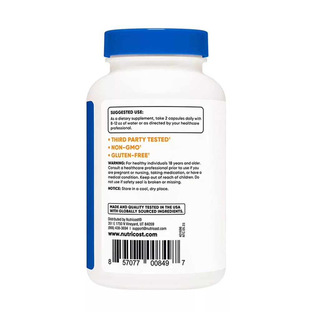 Nutricost L-Citrulline Capsules 1000 mg (120 Capsules)