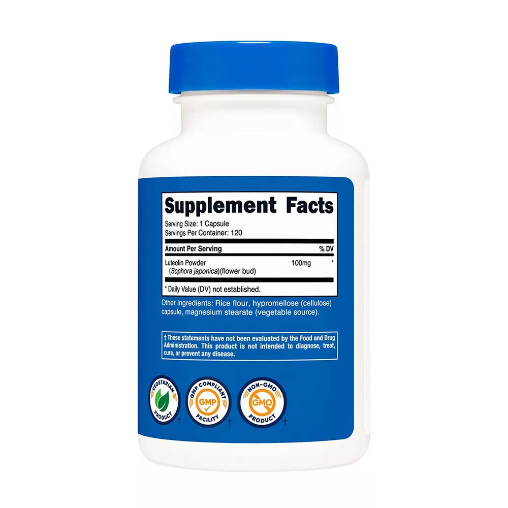 Nutricost Luteolin 100 mg (120 Capsules)