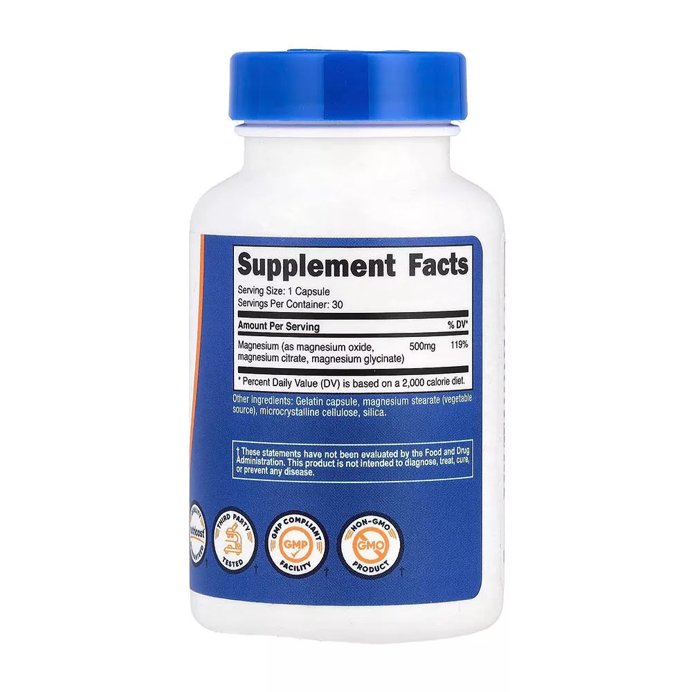Nutricost Magnesium Complex 500 mg (30 Capsules)