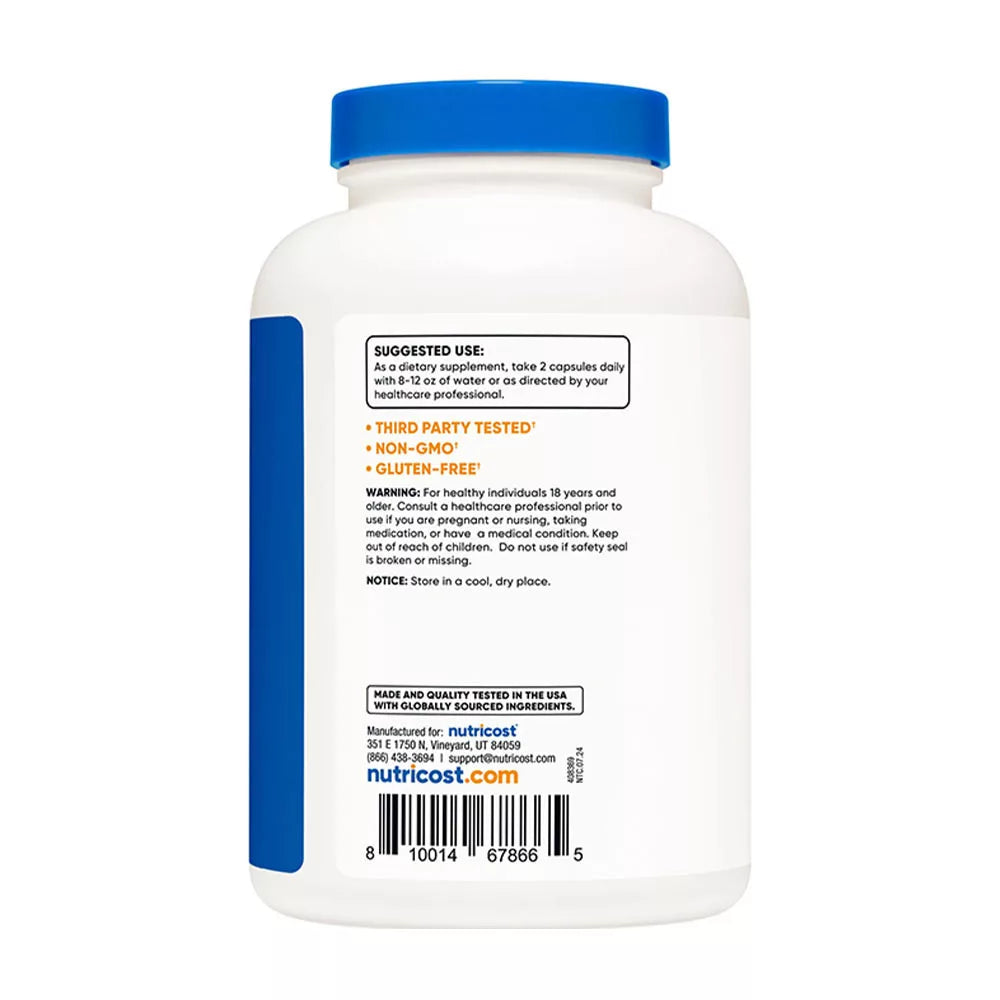 Nutricost Monolaurin Capsules (240 Capsules)