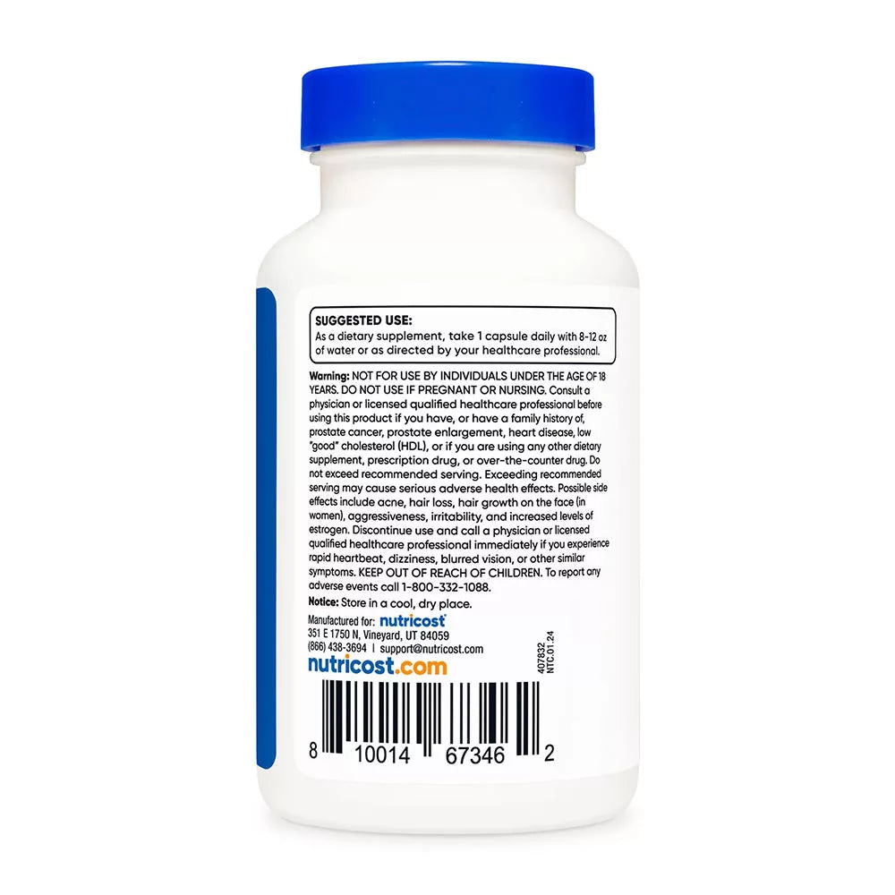 Nutricost Pregnenolone 10 mg (120 Capsules)
