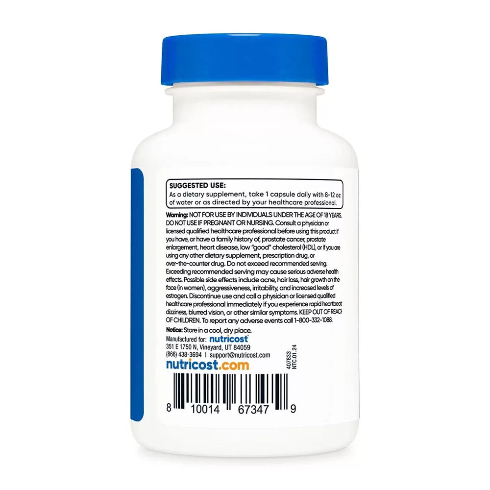 Nutricost Pregnenolone 30 mg (120 Capsules)