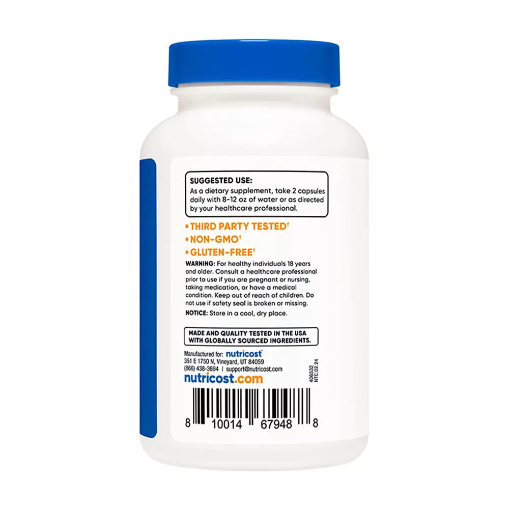 Nutricost Resveratrol Capsules (120 Capsules)