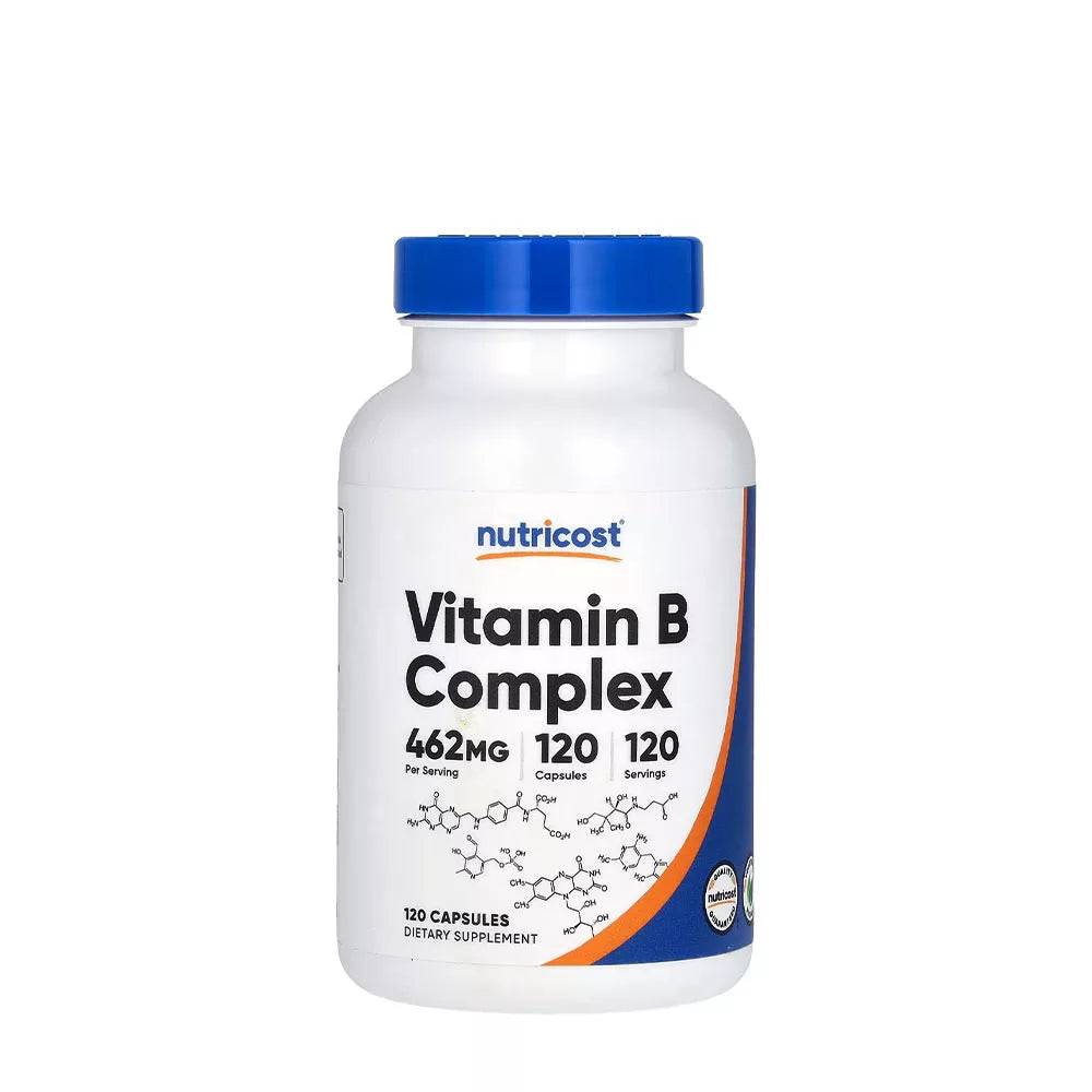 Nutricost Vitamin B Complex (120 Capsules)