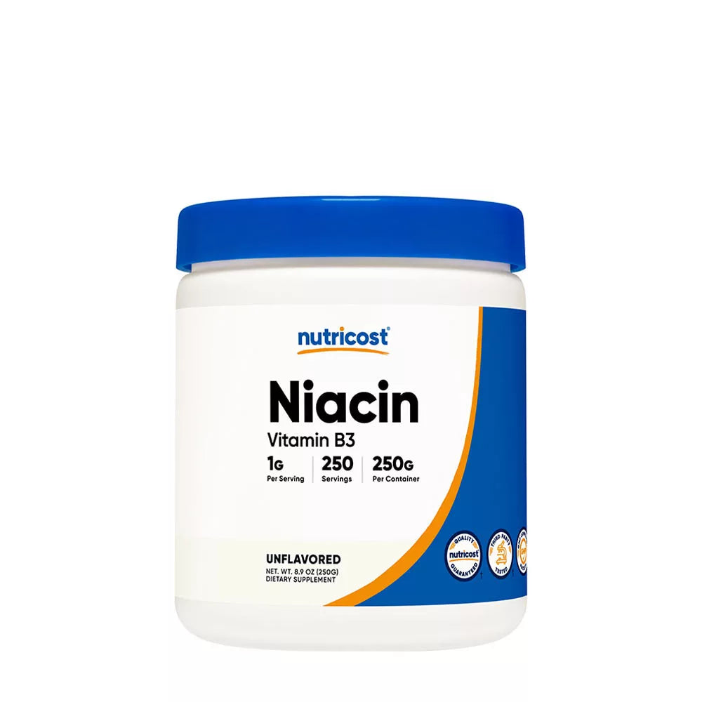 Nutricost Vitamin B3 Niacin (250 g)