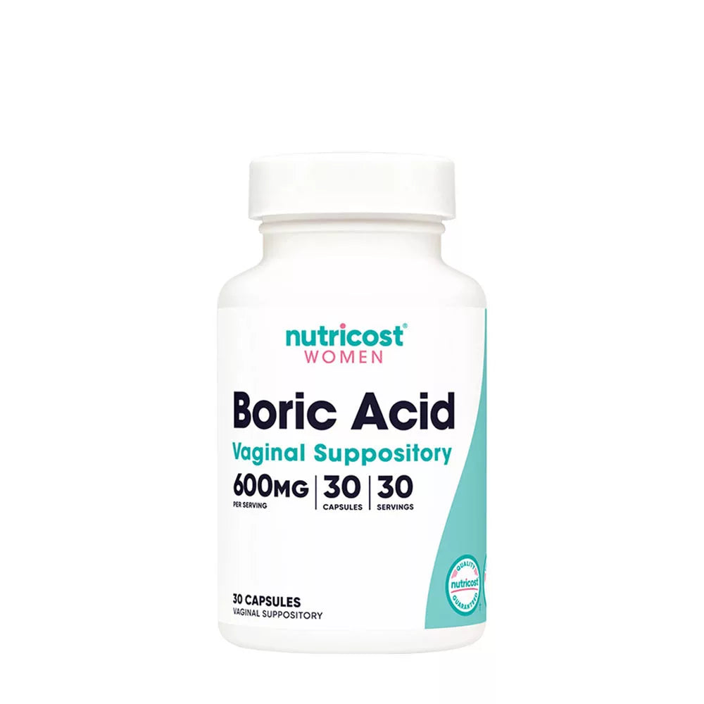 Nutricost Boric Acid Capsules (30 Capsules)