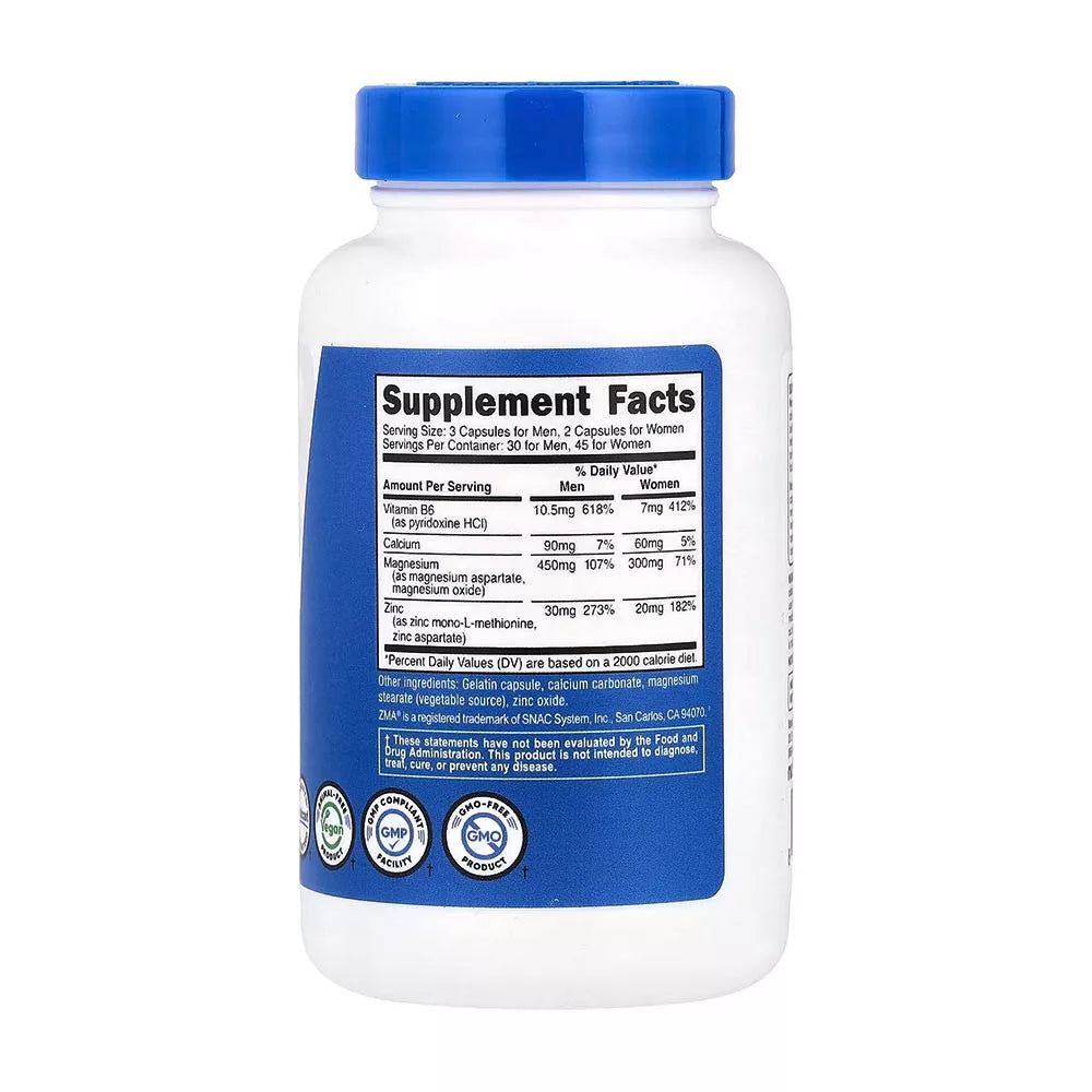 Nutricost ZMA (90 Capsules)