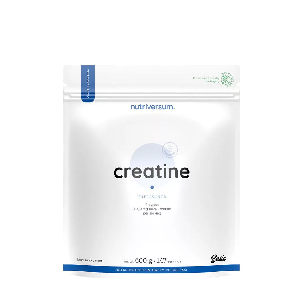 Nutriversum Creatine - BASIC (500 g, Unflavored)