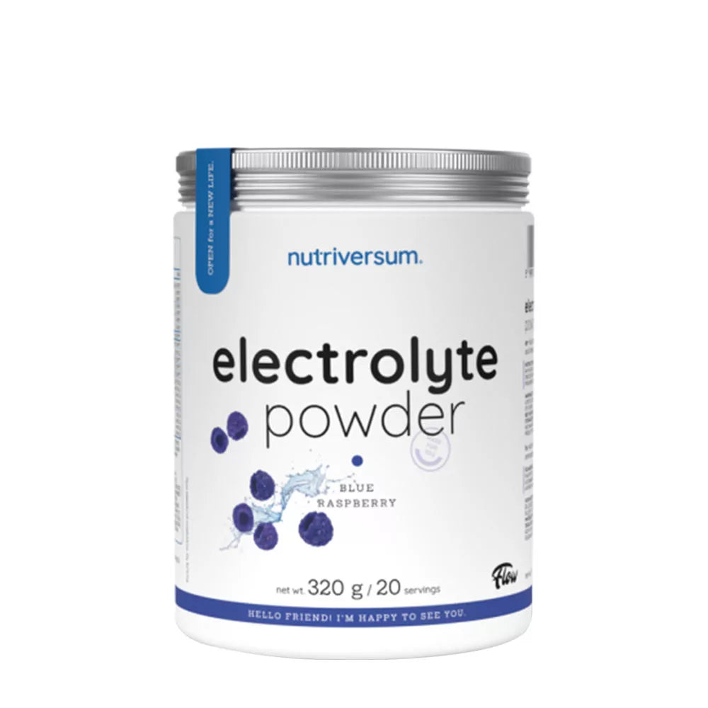 Nutriversum Electrolyte Powder (320 g, Blue Raspberry)