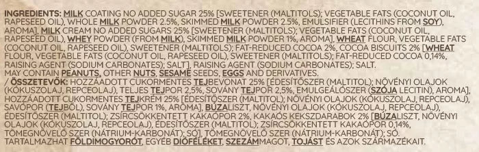 Nutriversum Food Cookies (128 g, Creamy)