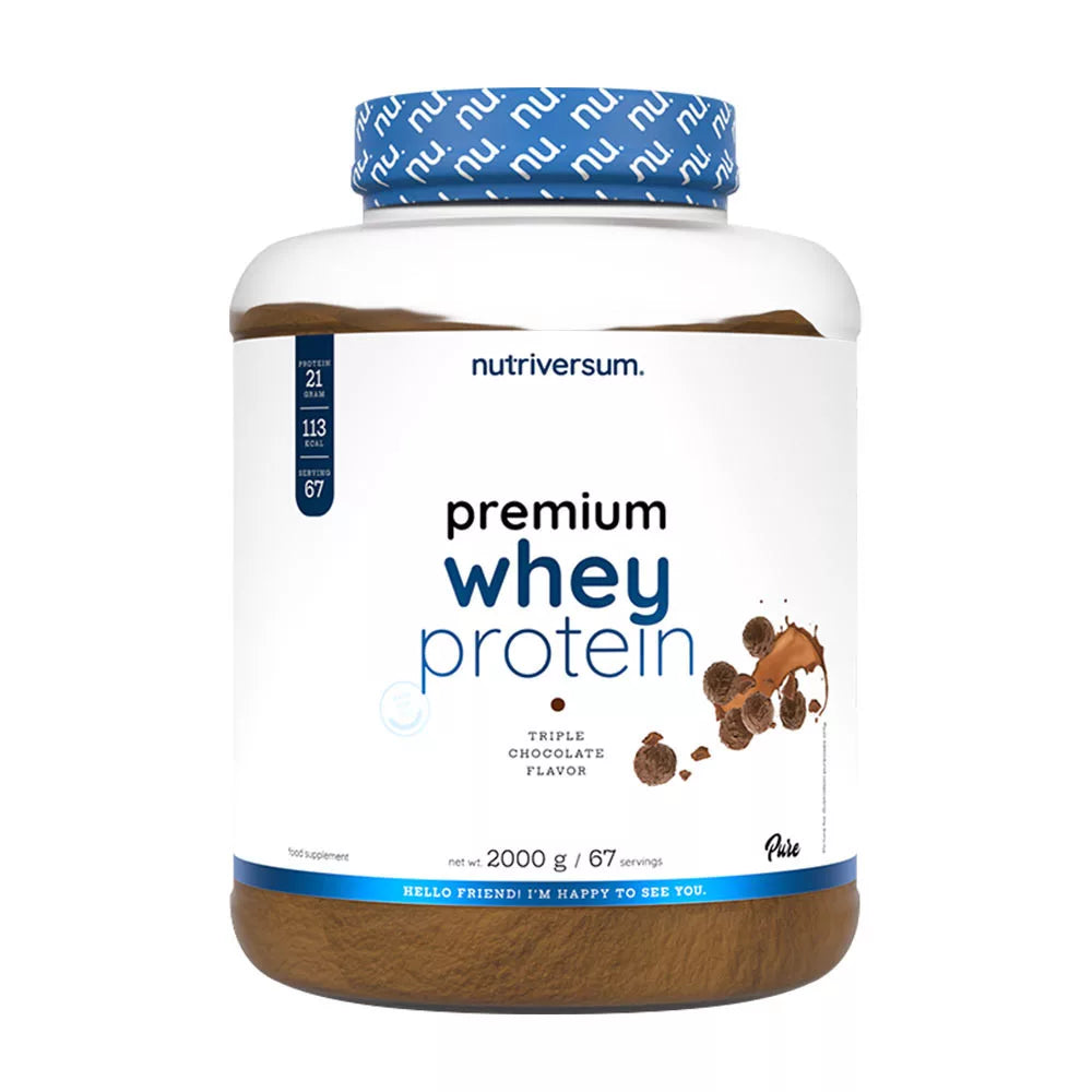 Nutriversum Whey PRO - PURE (2000 g, Chocolate)
