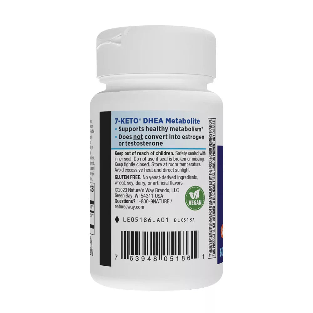 Nature's Way 7-Keto DHEA (60 Capsules)