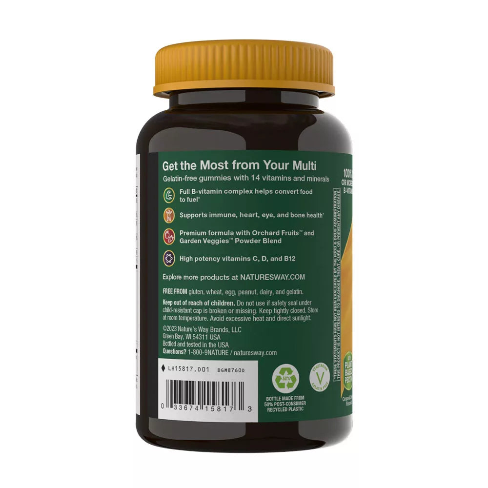 Nature's Way Alive!® Premium Adult Multivitamin Gummies (90 Gummies)