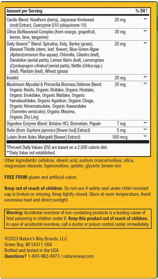 Nature's Way Alive!® Adult Ultra Multivitamin (60 Tablets)