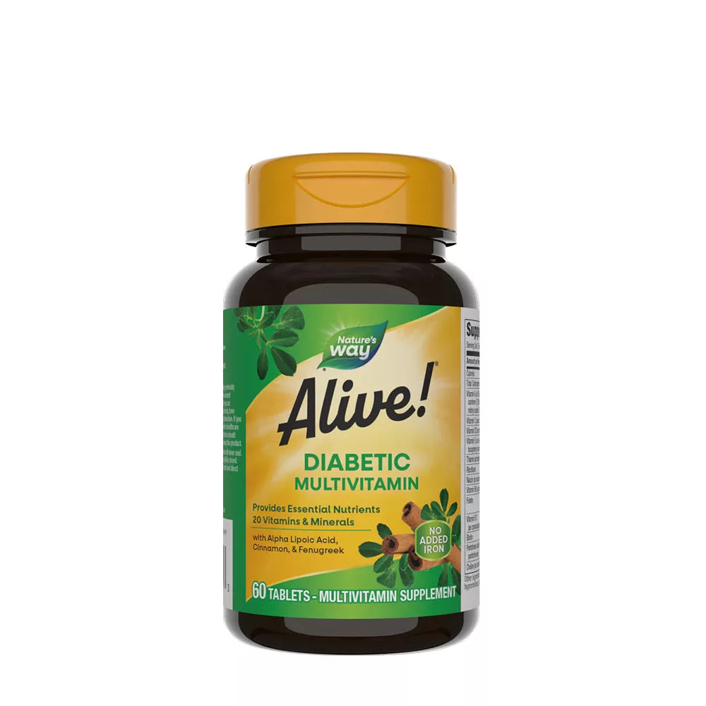 Nature's Way Alive!® Diabetic Multivitamin (60 Tablets)