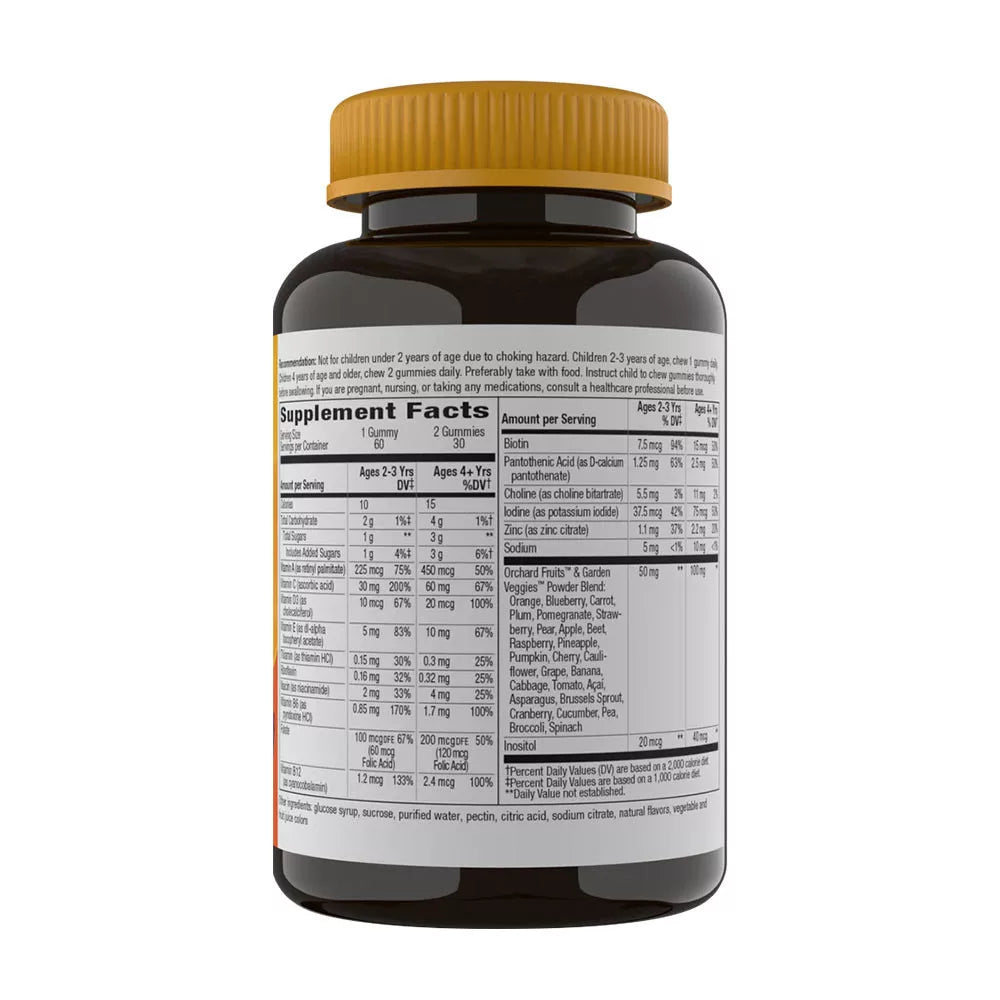 Nature's Way Alive!® Kids Multivitamin Gummy (60 Gummies, Cherry, Orange & Grape)