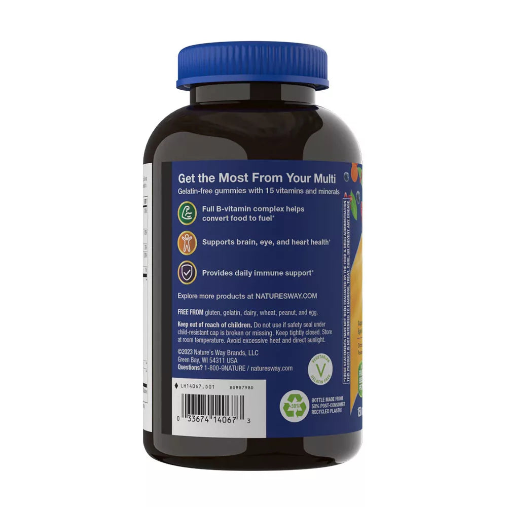 Nature's Way Alive!® Men’s 50+ Gummy Multivitamin (150 Gummies)