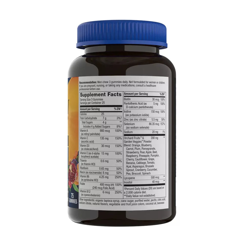 Nature's Way Alive!® Premium Men’s Gummy Multivitamin (75 Gummies)