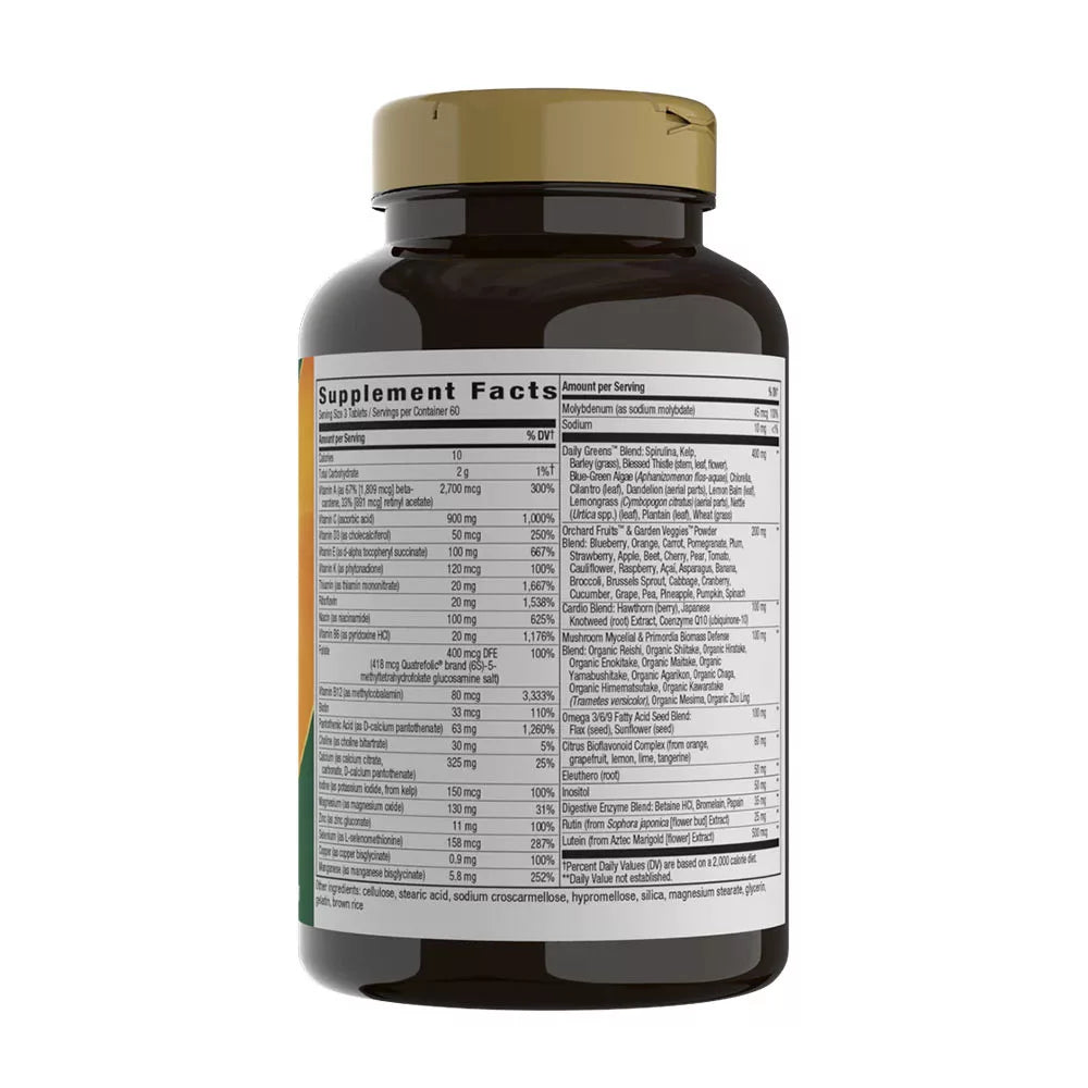 Nature's Way Alive!® Max3 Daily Multivitamin Without Iron (180 Tablets)