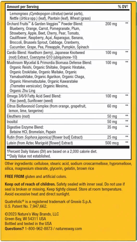 Nature's Way Alive!® Max3 Daily Multivitamin Without Iron (90 Tablets)