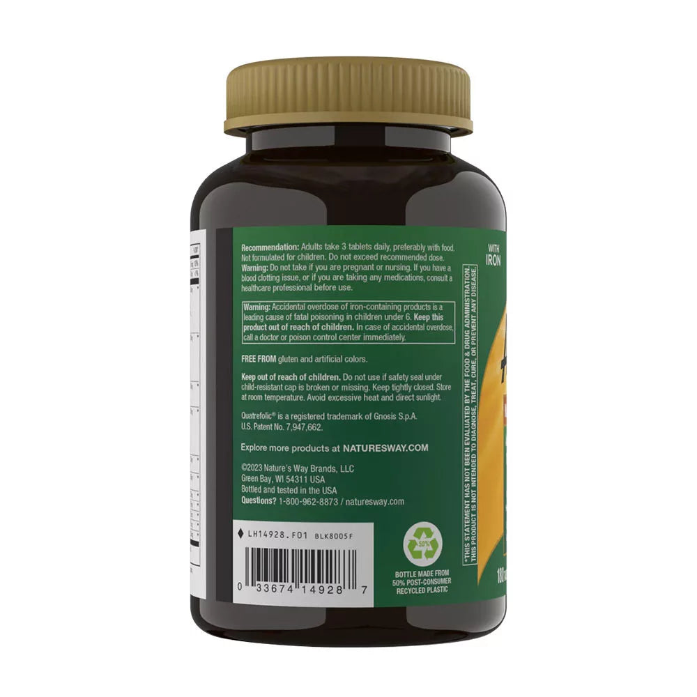Nature's Way Alive!® Max3 Potency Multivitamin (180 Tablets)