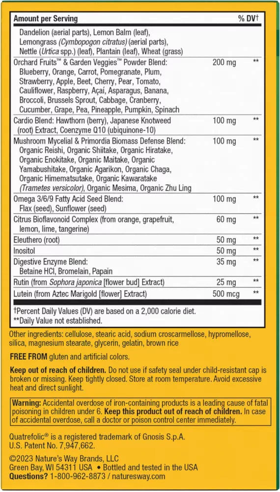 Nature's Way Alive!® Max3 Potency Multivitamin (90 Tablets)