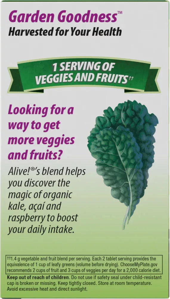 Nature's Way Alive!® Garden Goodness™ for Women (60 Tablets)