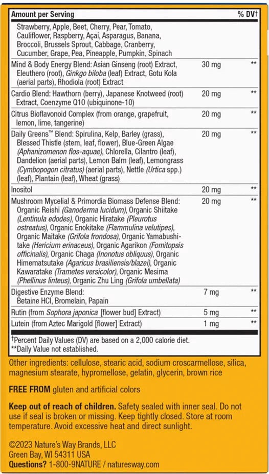 Nature's Way Alive!® Men's 50+ Ultra Multivitamin (60 Tablets)