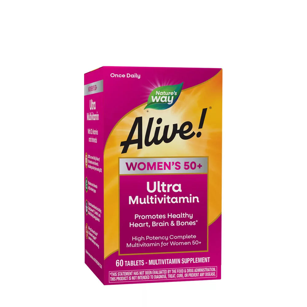 Nature's Way Alive!® Women's 50+ Ultra Multivitamin (60 Tablets)