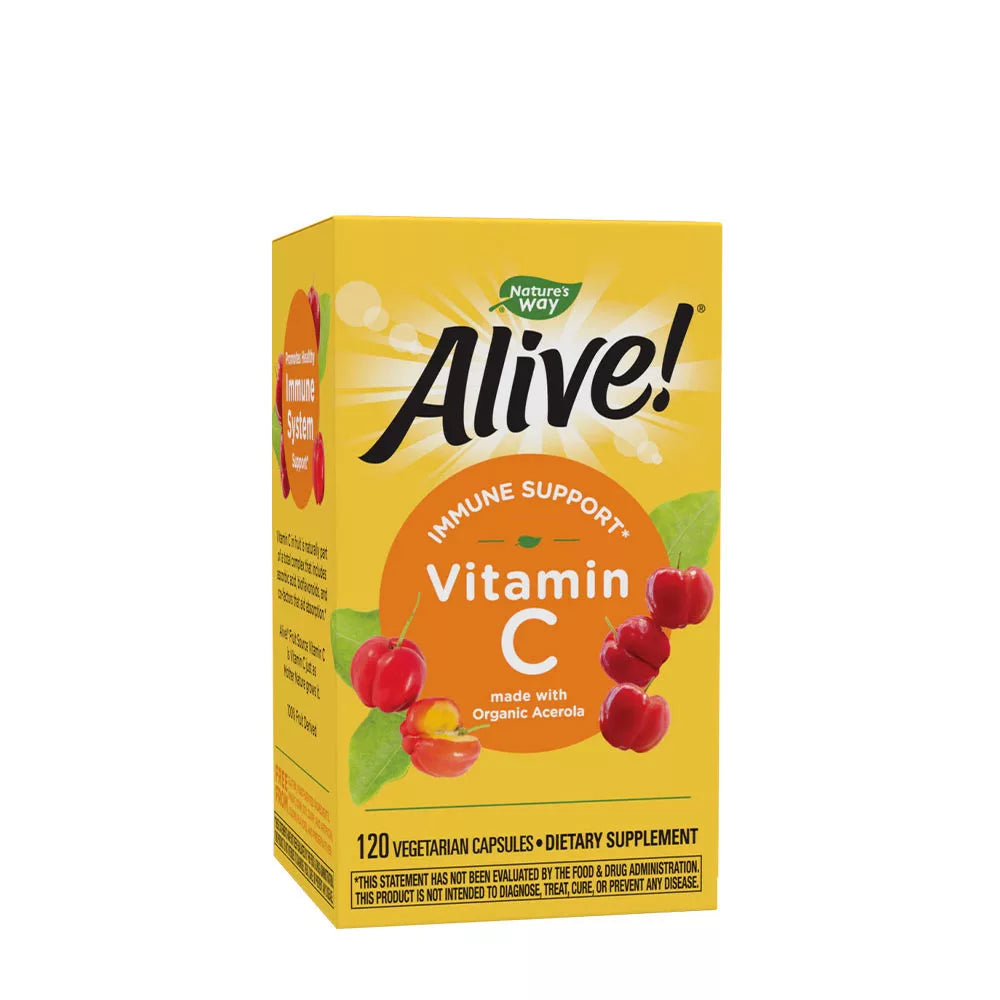 Nature's Way Alive!® Fruit Source Vitamin C (120 Capsules)