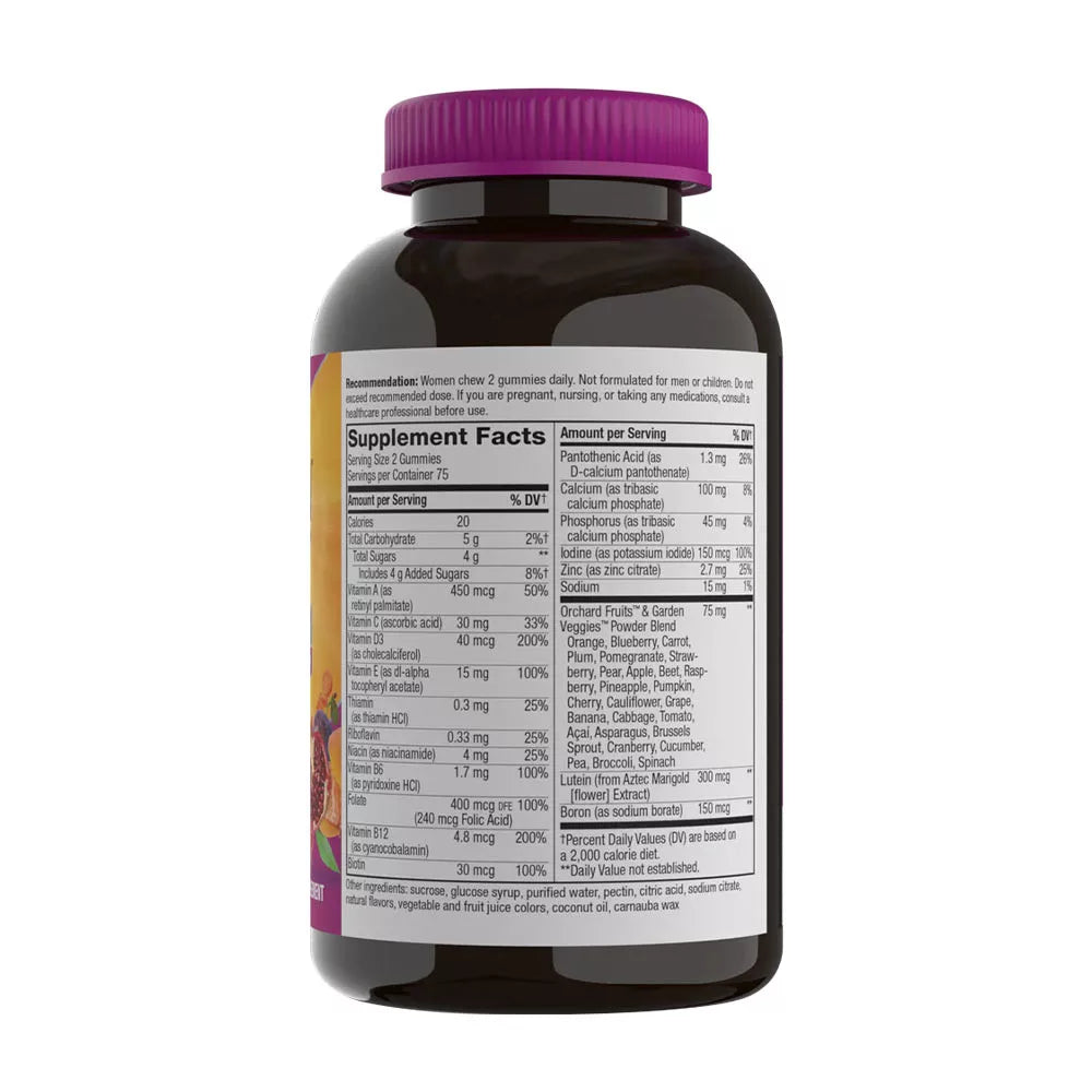 Nature's Way Alive!® Women's 50+ Gummy Multivitamin (150 Gummies, Mixed Berry)