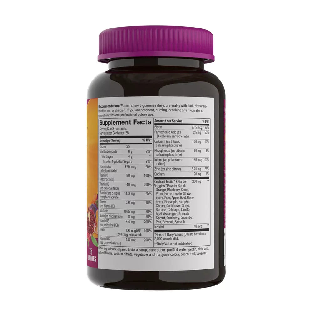 Nature's Way Alive!® Premium Women’s Gummy Multivitamin (75 Gummies)