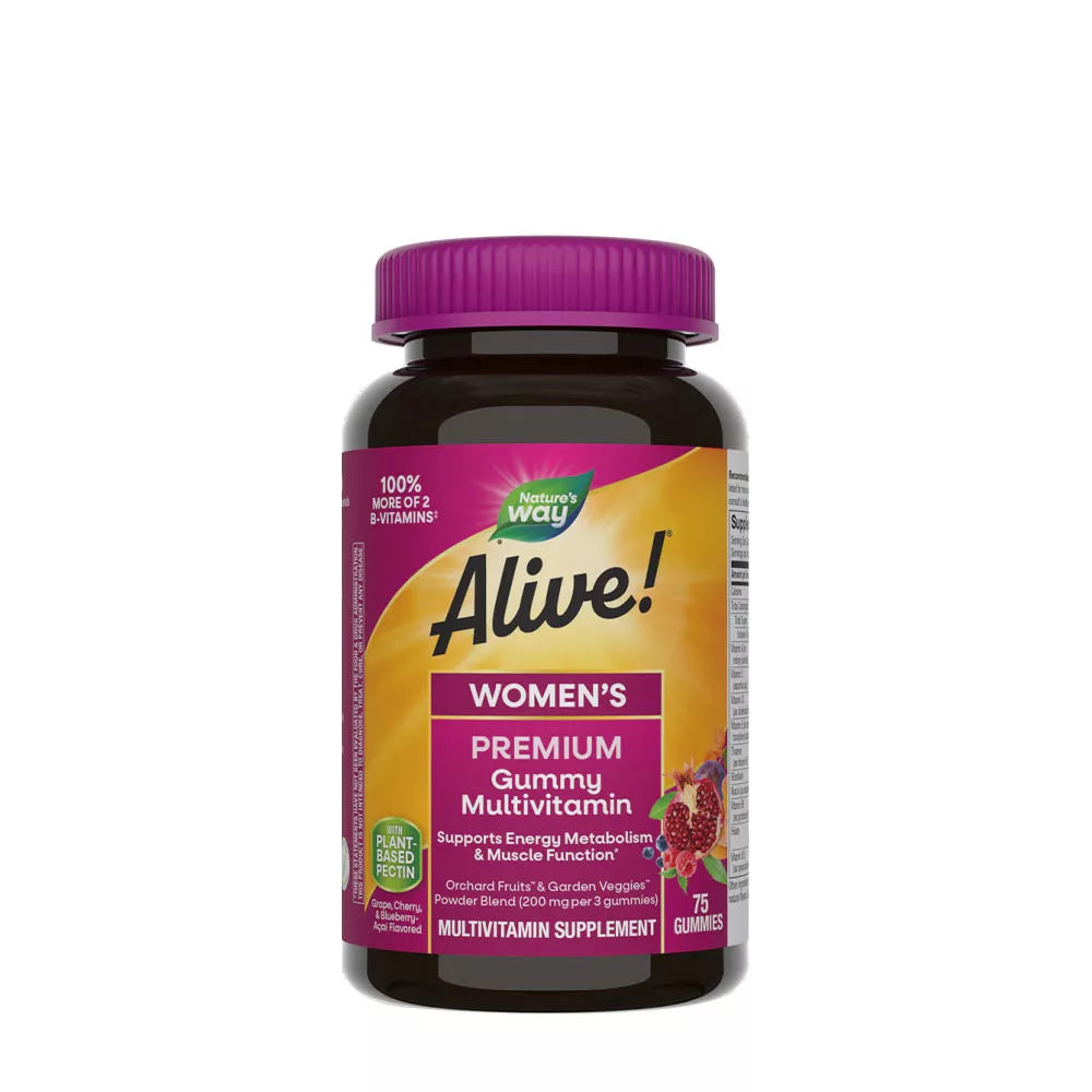Nature's Way Alive!® Premium Women’s Gummy Multivitamin (75 Gummies)