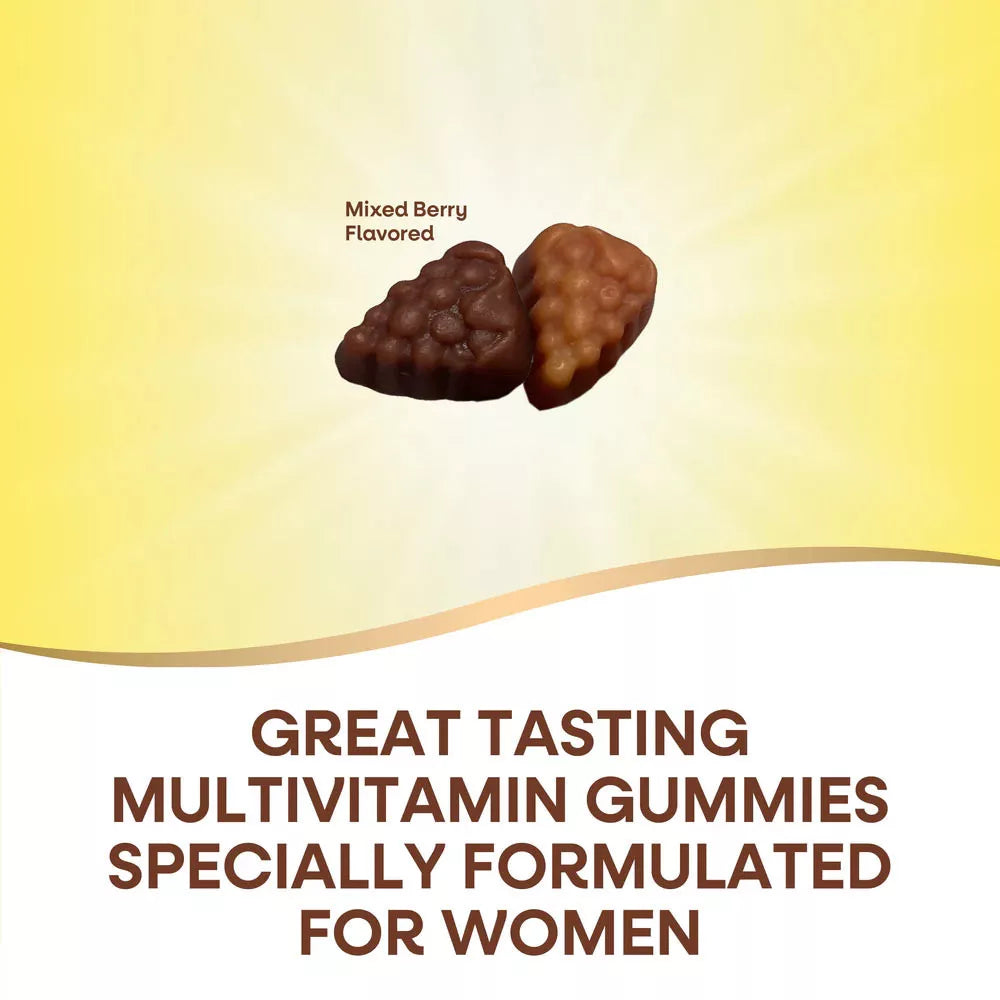 Nature's Way Alive!® Women’s Gummy Multivitamin (150 Gummies, Mixed Berry)