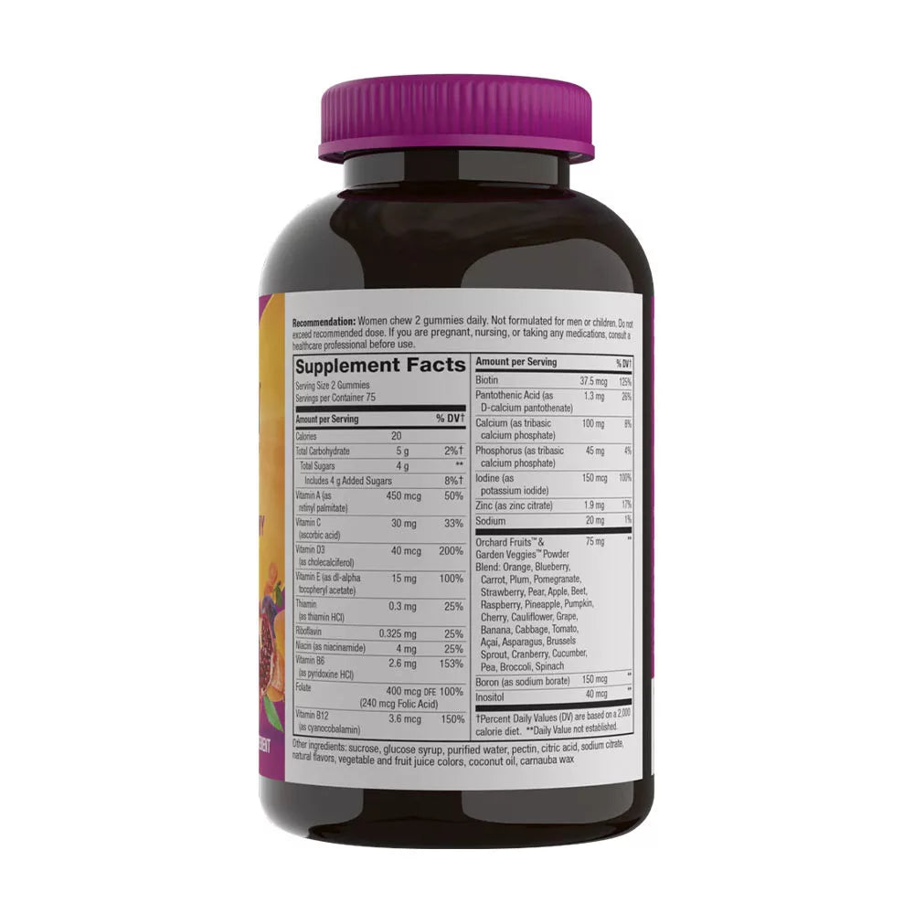 Nature's Way Alive!® Women’s Gummy Multivitamin (150 Gummies, Mixed Berry)